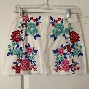 Floral skirt